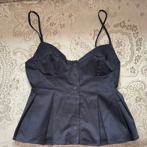 Zara Black Camisole Top